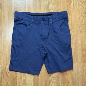 Pacific Trail Outwear Men's Blue Flat Front Shorts
